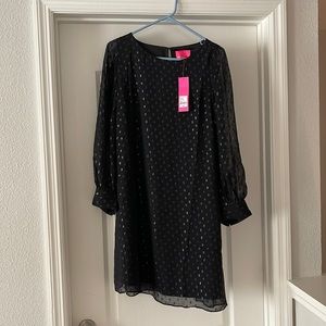 Lilly Pulitzer Onyx Maisel silk dress